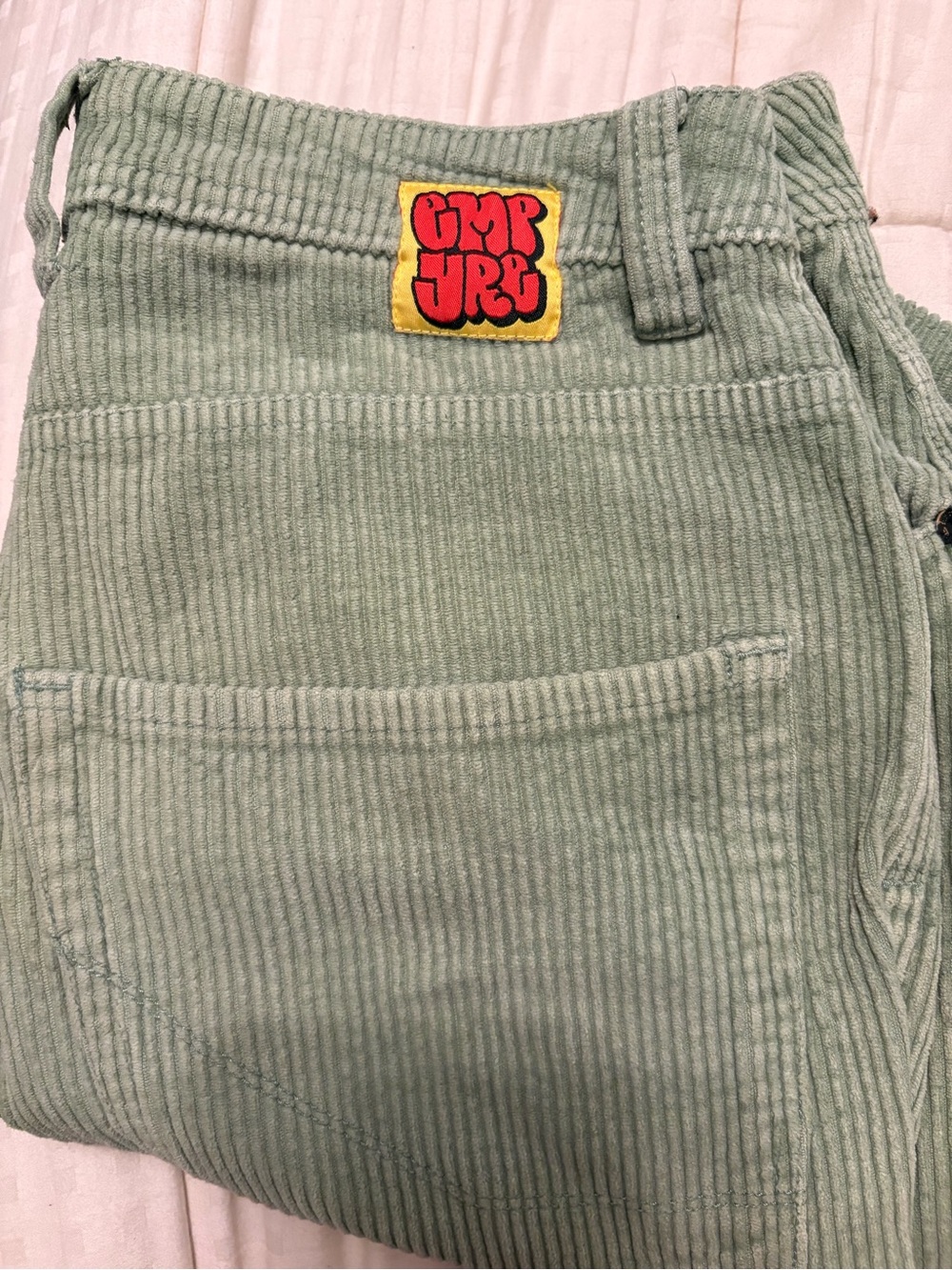 Empyre Light Green Corduroy Men’s pants